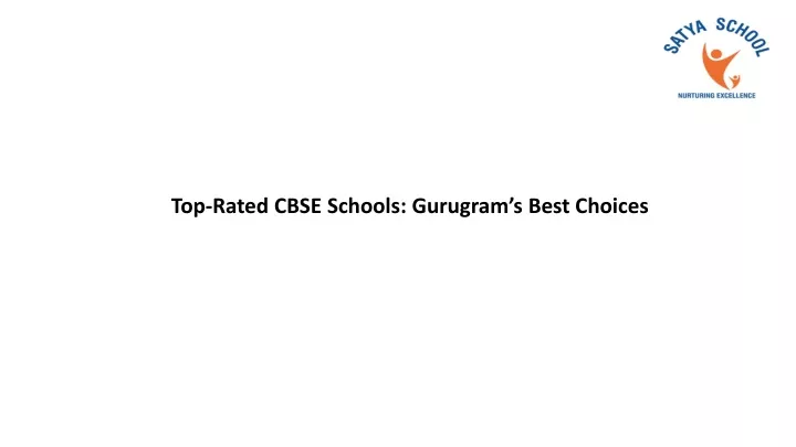 top rated cbse schools gurugram s best choices