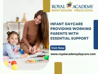 Infant Daycare Providing Working Parents With Essential Support