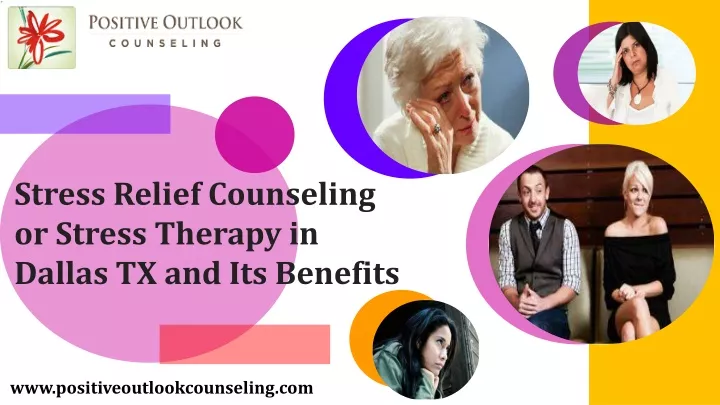 stress relief counseling or stress therapy