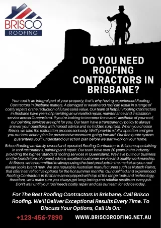 Roofing Contractors Brisbane--Brisco Roofing (2)