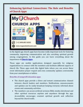 Church Apps