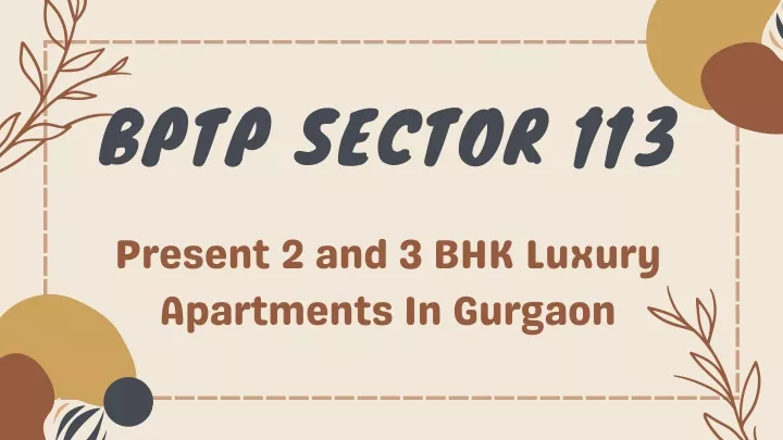 bptp sector 113