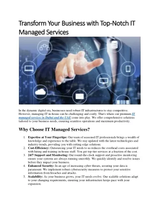 transform your business with top transform your