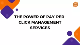 Maximizing Your ROI: The Power of Pay-Per-Click Management Services