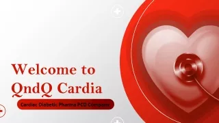 Best Cardiac Diabetic Pharma PCD Company