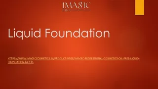 liquid foundation