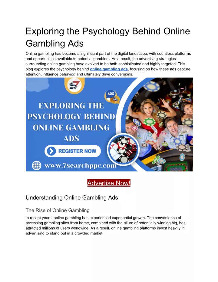 exploring the psychology behind online gambling