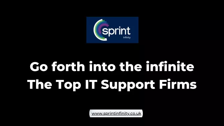 go forth into the infinite the top it support