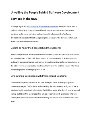 Unveiling the People Behind Software Development Services in the USA (93)