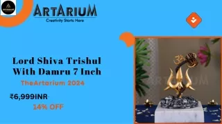 Buy Vighnaharta Ganesha Idol Online - Artarium – theartarium