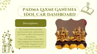 Padma Laxmi Ganesha Idol 4 inch – theartarium