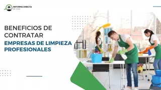 Beneficios de Contratar Empresas de Limpieza Profesionales