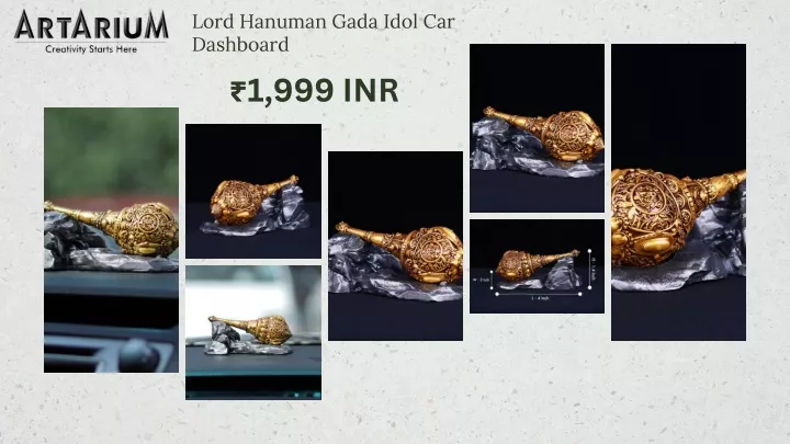 lord hanuman gada idol car dashboard 1 999 inr