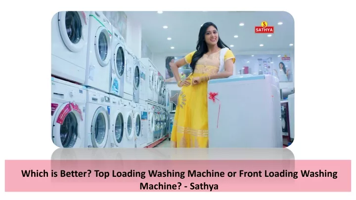 which is better top loading washing machine