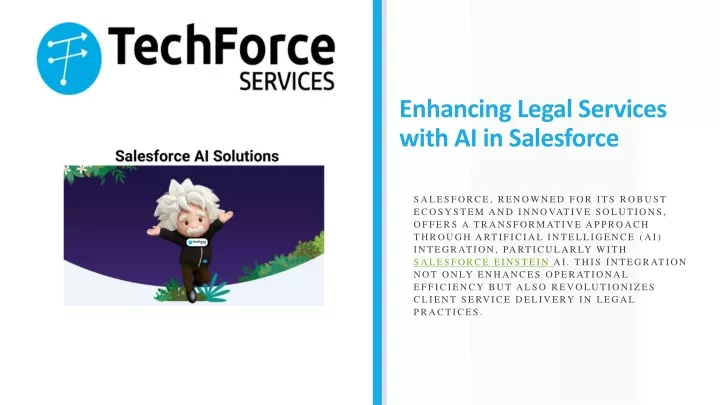 enhancing legal services with ai in salesforce