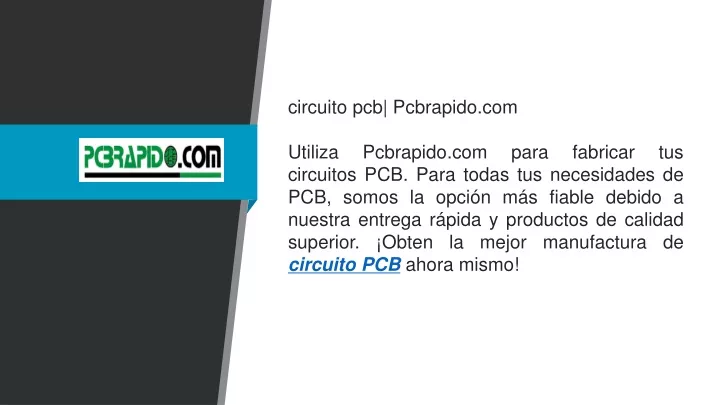 circuito pcb pcbrapido com utiliza pcbrapido