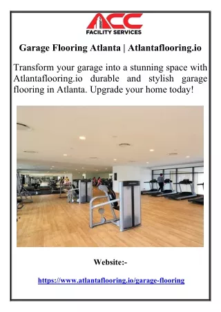 Garage Flooring Atlanta | Atlantaflooring.io