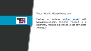 virtual world metasoilverse com explore