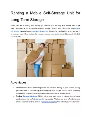 Renting-a-Mobile-Self-Storage-Unit-for-Long-Term -Storage