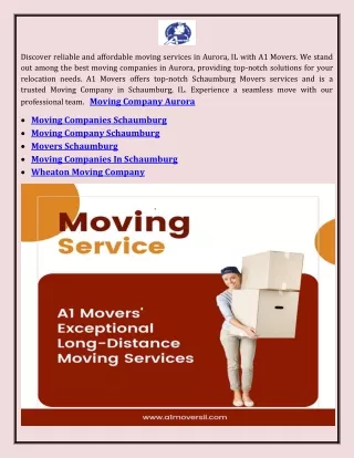 discover reliable and affordable moving services