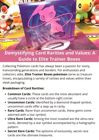 demystifying card rarities and values a guide