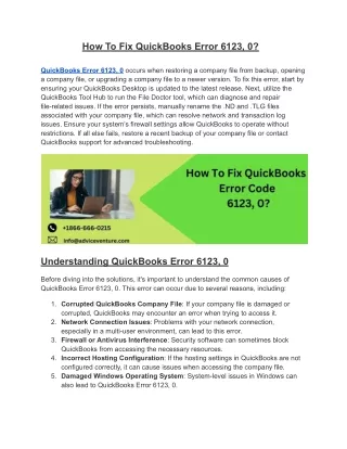 How To Fix QuickBooks Error 6123, 0_