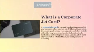 Corporate Jet Card: Seamless Travel for Busy Professionals