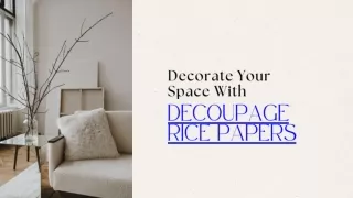 decorate your space with