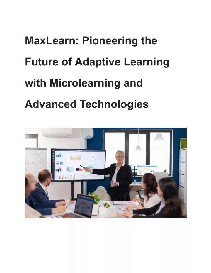 maxlearn pioneering the