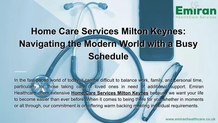 home care services milton keynes navigating