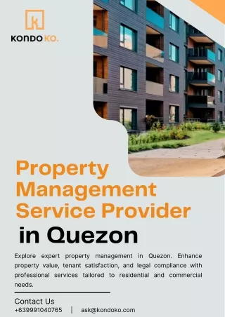property management service provider in quezon