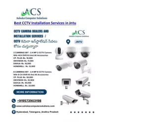 Best CCTV Installation Services in Jntu