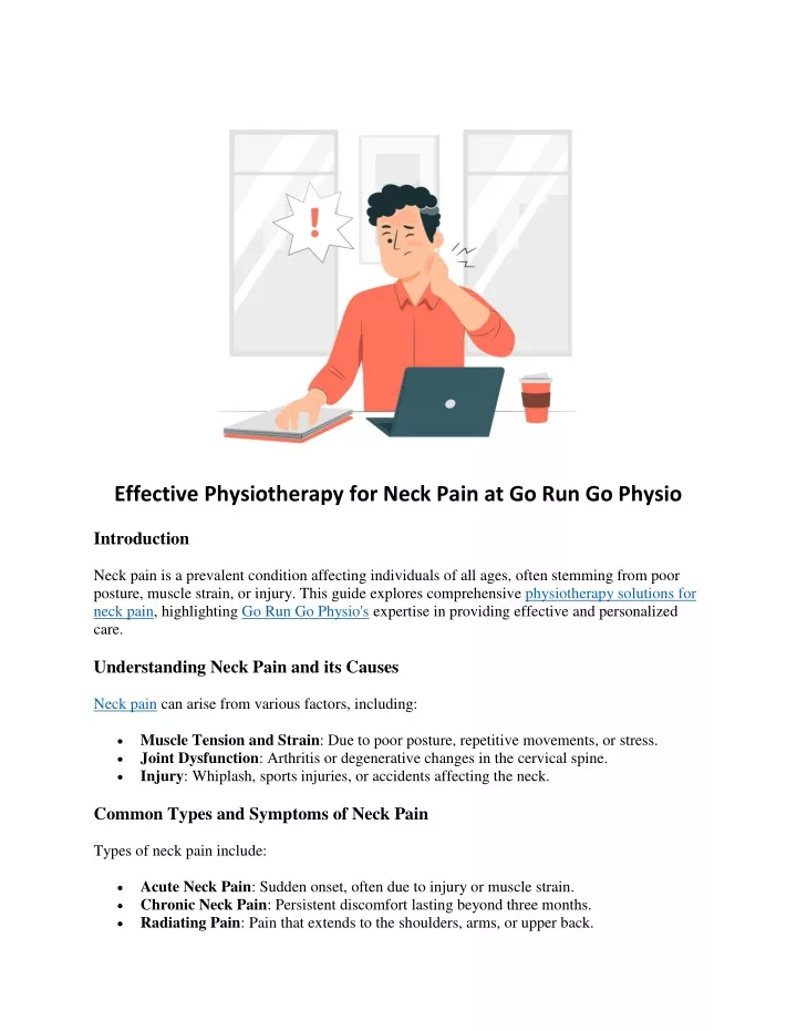 effective physiotherapy for neck pain