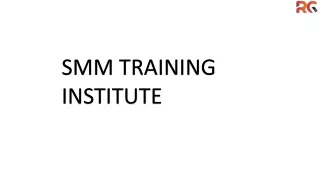SMM training institute in hyderabad