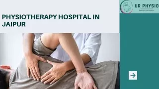 Home Physiotherapy Services in Jaipur