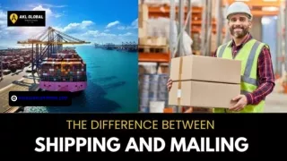 The Difference Between Shipping And Mailing