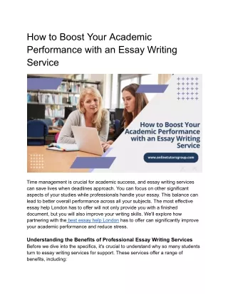 how to boost your academic performance with