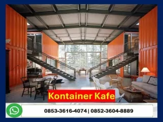 (WA) 0853.3616.4074, Jasa Modifikasi Container Cafe Minimalis Salatiga