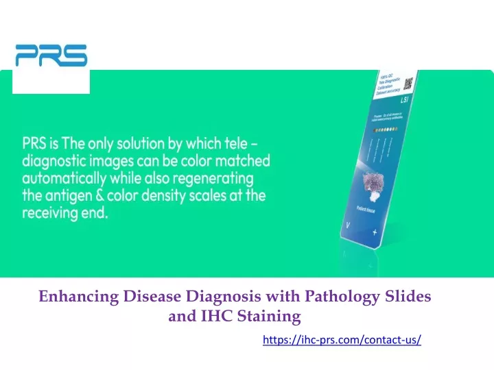 enhancing disease diagnosis with pathology slides