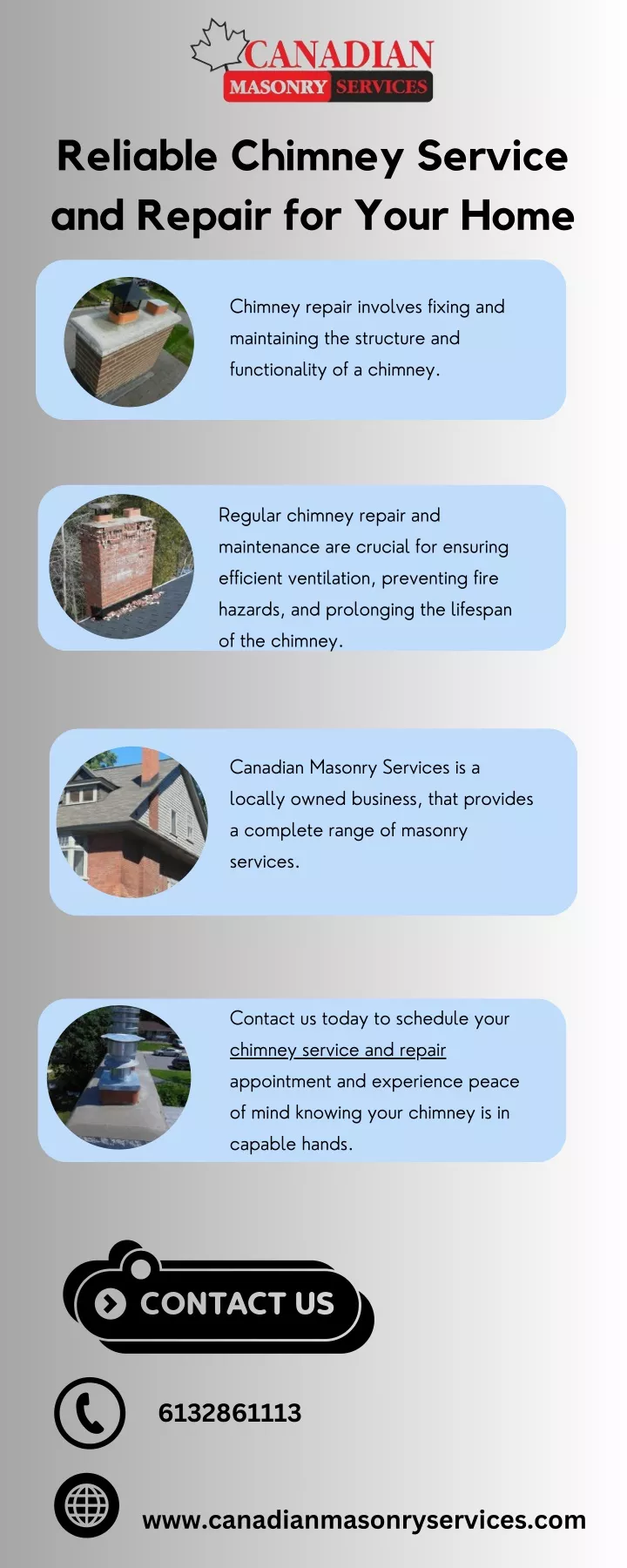 reliable chimney service and repair for your home