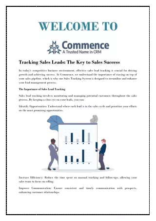 Tracking Sales Leads The Key to Sales Success