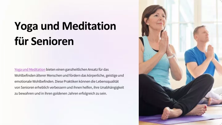 yoga und meditation f r senioren