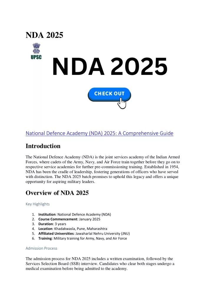 nda 2025