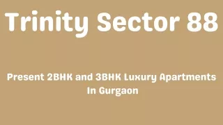 trinity sector 88