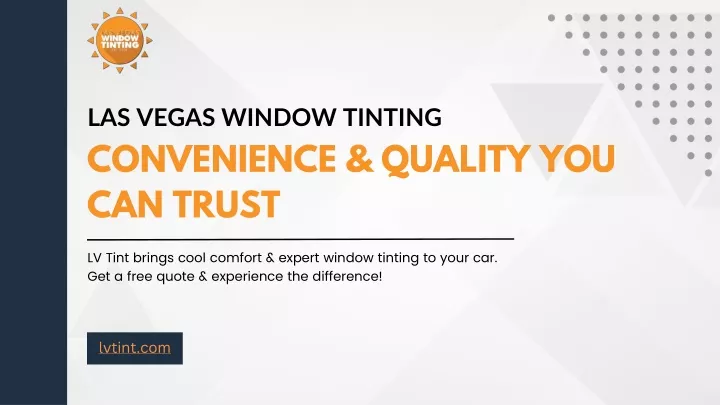 las vegas window tinting