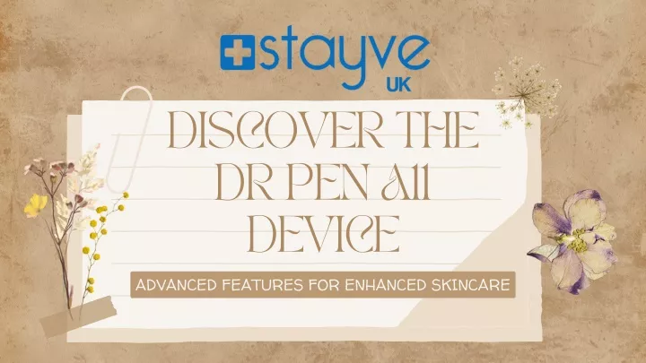 discover the dr pen a11 device