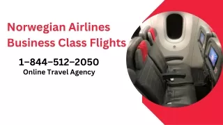 Norwegian Airlines Business Class flights