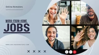 Work from Home Jobs