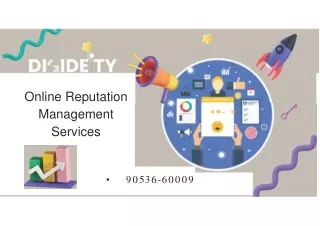 Online Reputation Management Services Provided By DigiDeity In India