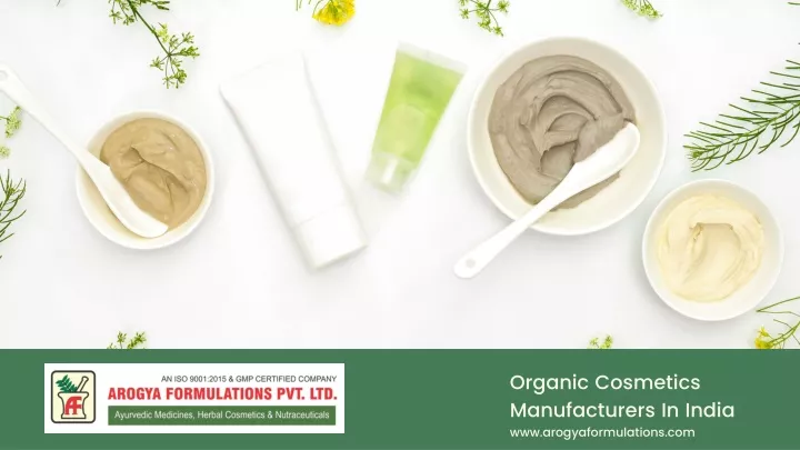 o rganic cosmetics manufacturers in india